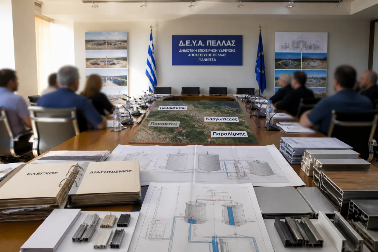 Συνεδριάζει η Δ.Ε.Υ.Α. Πέλλας αύριο για ελέγχους, προμήθειες και νέα έργα ύδρευσης