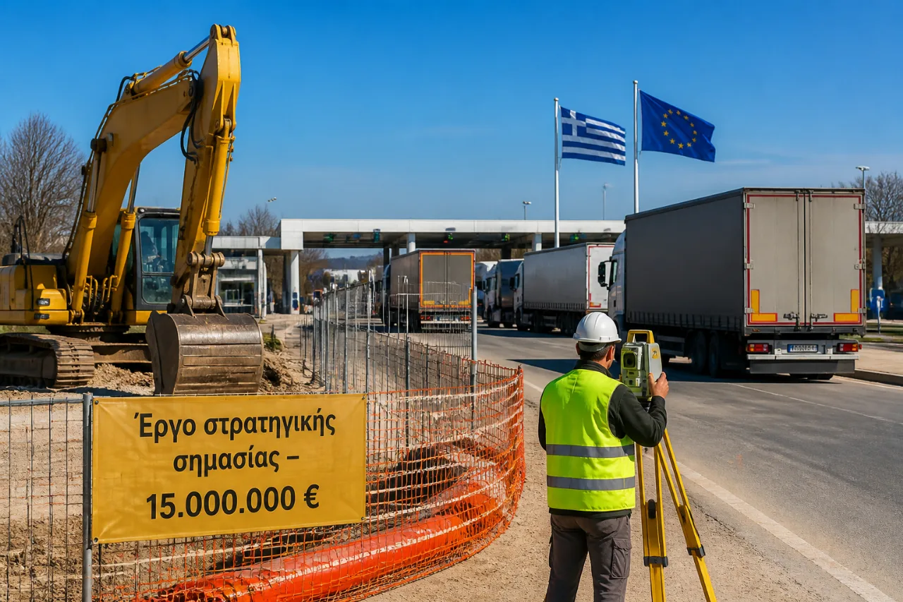 Νέος Συνοριακός Σταθμός Καστανέων: έργο 15 εκατ. ευρώ σε τροχιά υλοποίησης