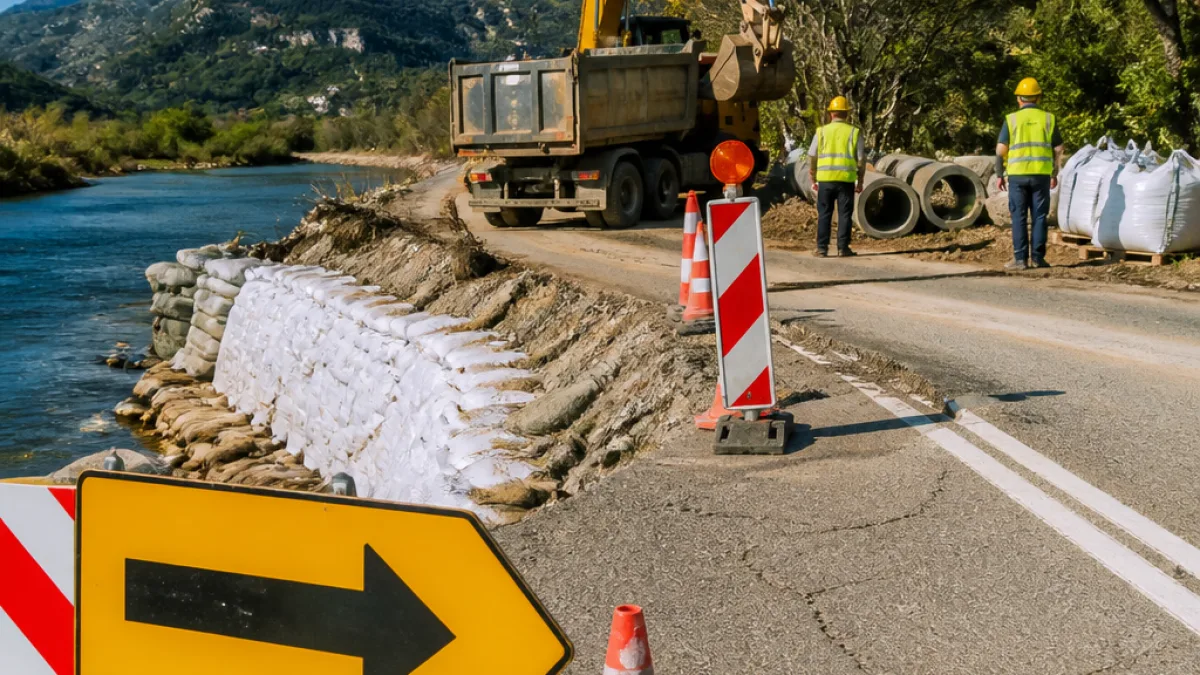 25 εκατ. ευρώ για αντιπλημμυρικές και οδικές παρεμβάσεις στην Αιτωλοακαρνανία