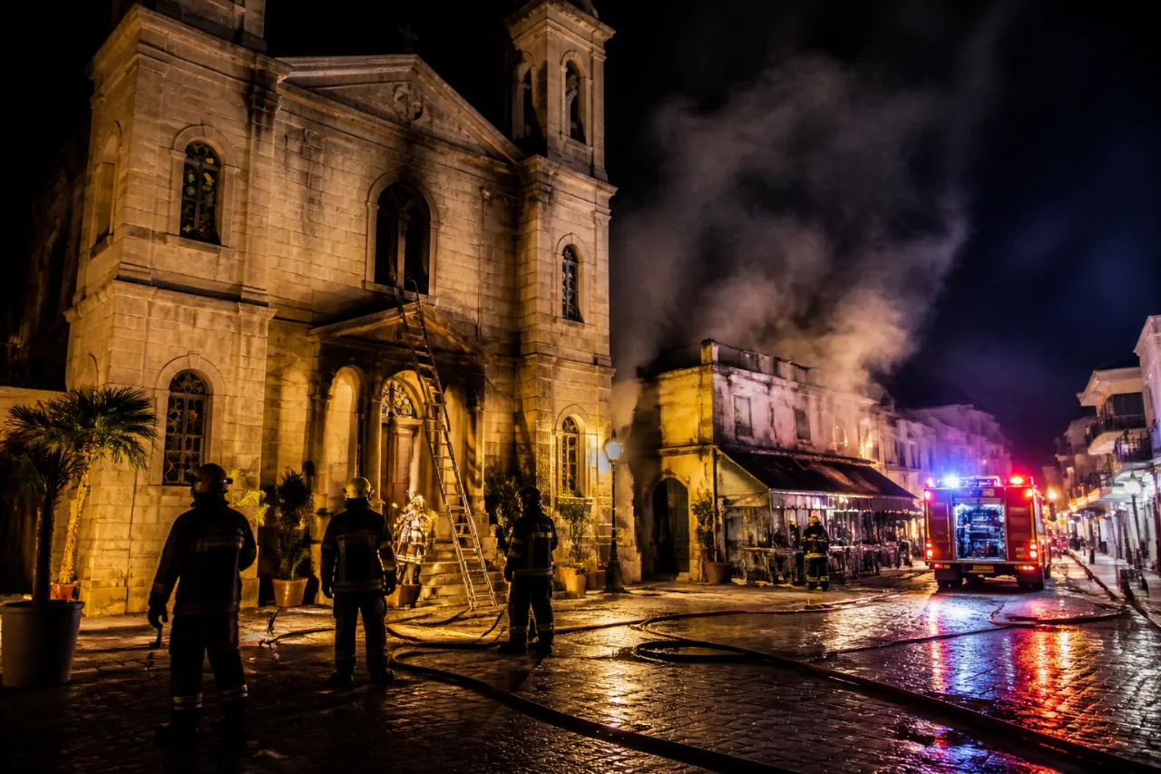 Ταυτόχρονες επεμβάσεις της Πυροσβεστικής σε ναό της Γλυκής και σε εστιατόριο στην Πρέβεζα