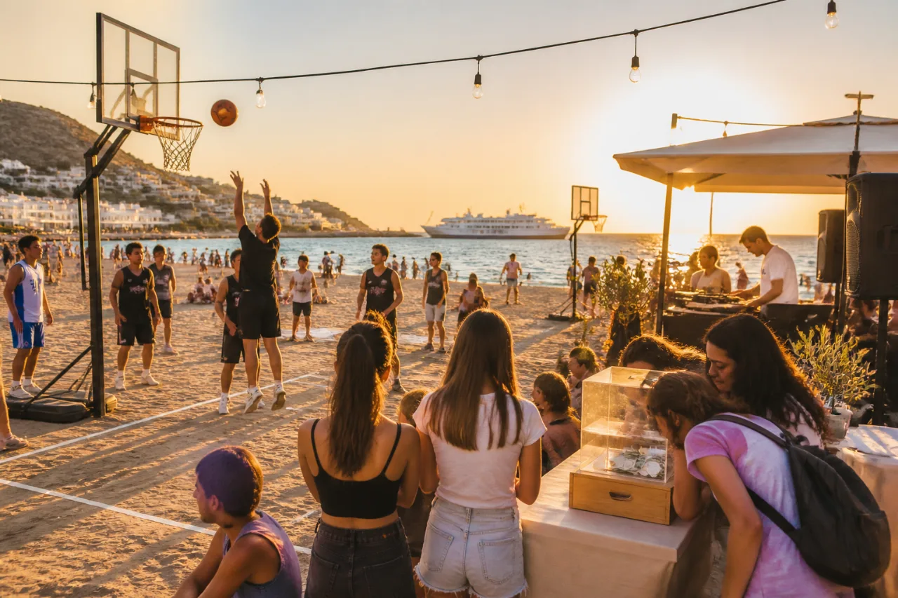 Paros Beach Hoops στην Παροικιά: τριήμερο μπάσκετ με στόχο Μονάδα Αιμοκάθαρσης