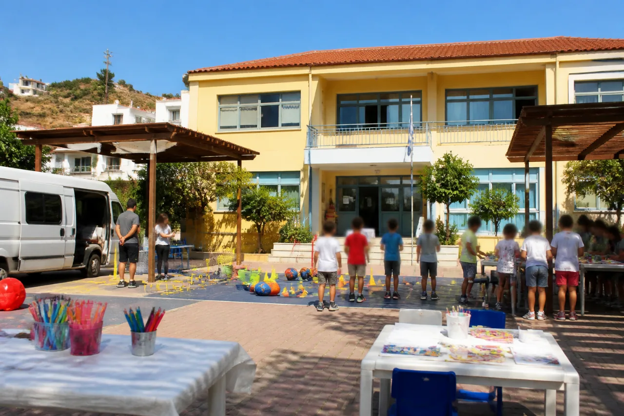 Ξεκίνησε το θερινό πρόγραμμα δημιουργικής απασχόλησης στον Άγιο Νικόλαο