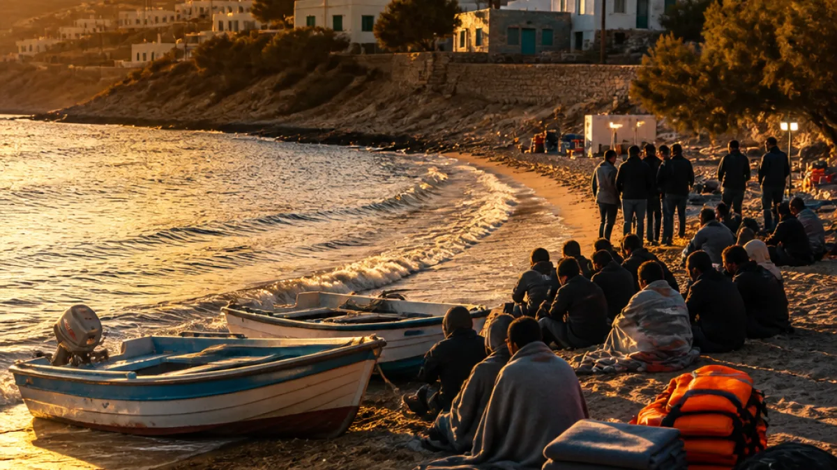 73 μετανάστες παραμένουν στη Γαύδο μετά από δύο αφίξεις το βράδυ της Παρασκευής