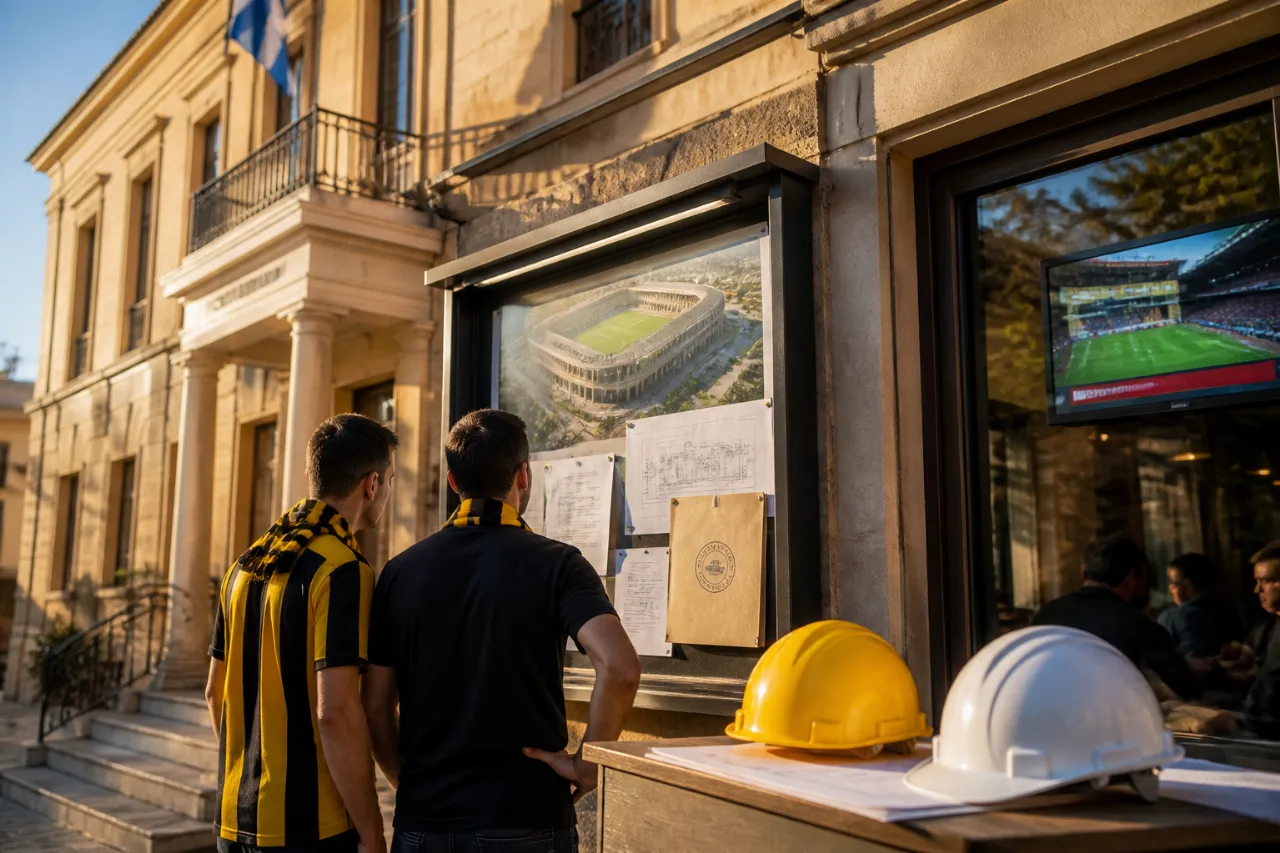 Αγιά: το ενδιαφέρον στραμμένο στις κινήσεις της ΑΕΚ για την άδεια της «Αγιά-Σοφιάς»