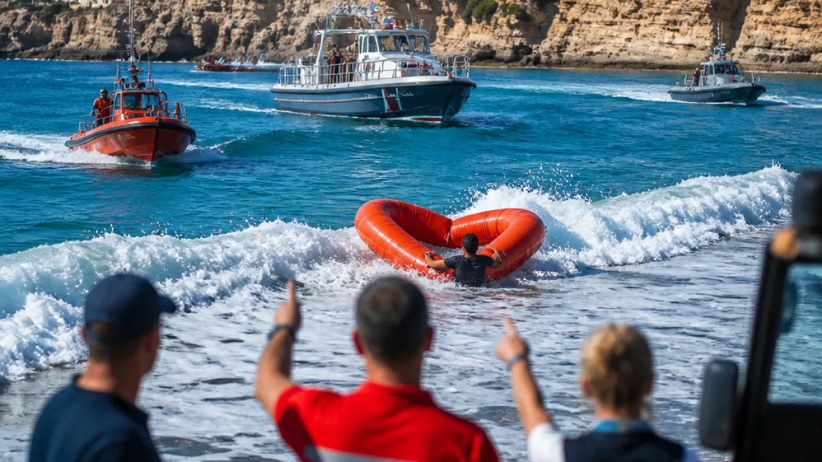 Αγωνία στη θάλασσα στο Ρέθυμνο: 8χρονος παρασύρθηκε με σωσίβιο — διασώθηκε από τουριστικό σκάφος