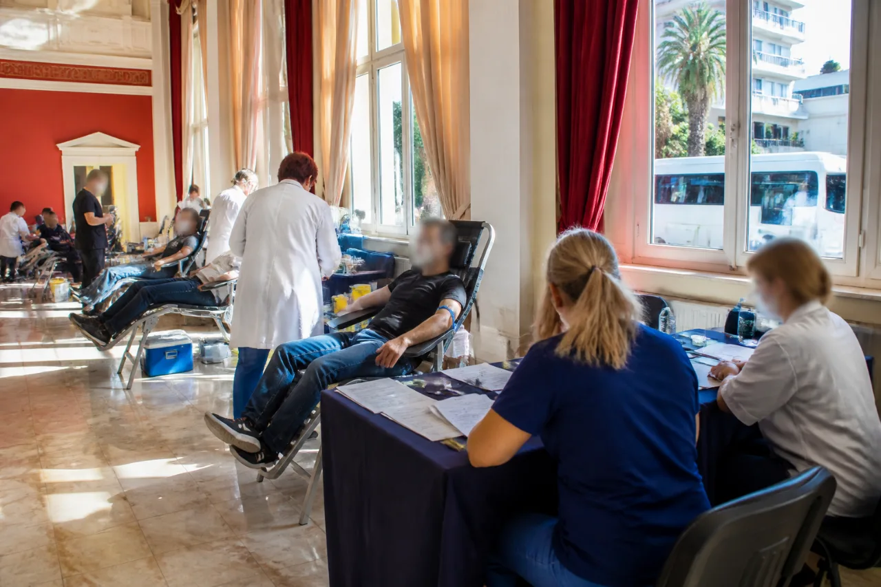 Αιμοδοσία στην Κατερίνη και εθελοντισμός: σημαντική απάντηση στις θερινές ανάγκες αίματος