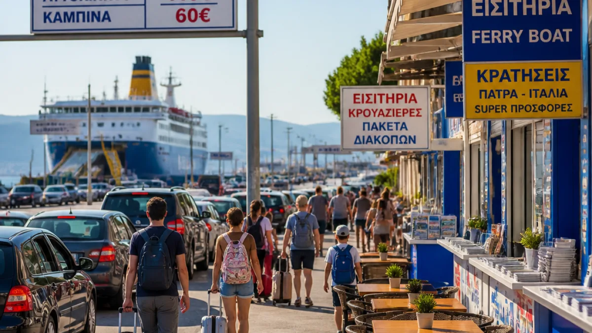 Ακρίβεια πιέζει τις διακοπές στην Αχαΐα: μείωση έως 20% στην ταξιδιωτική κίνηση