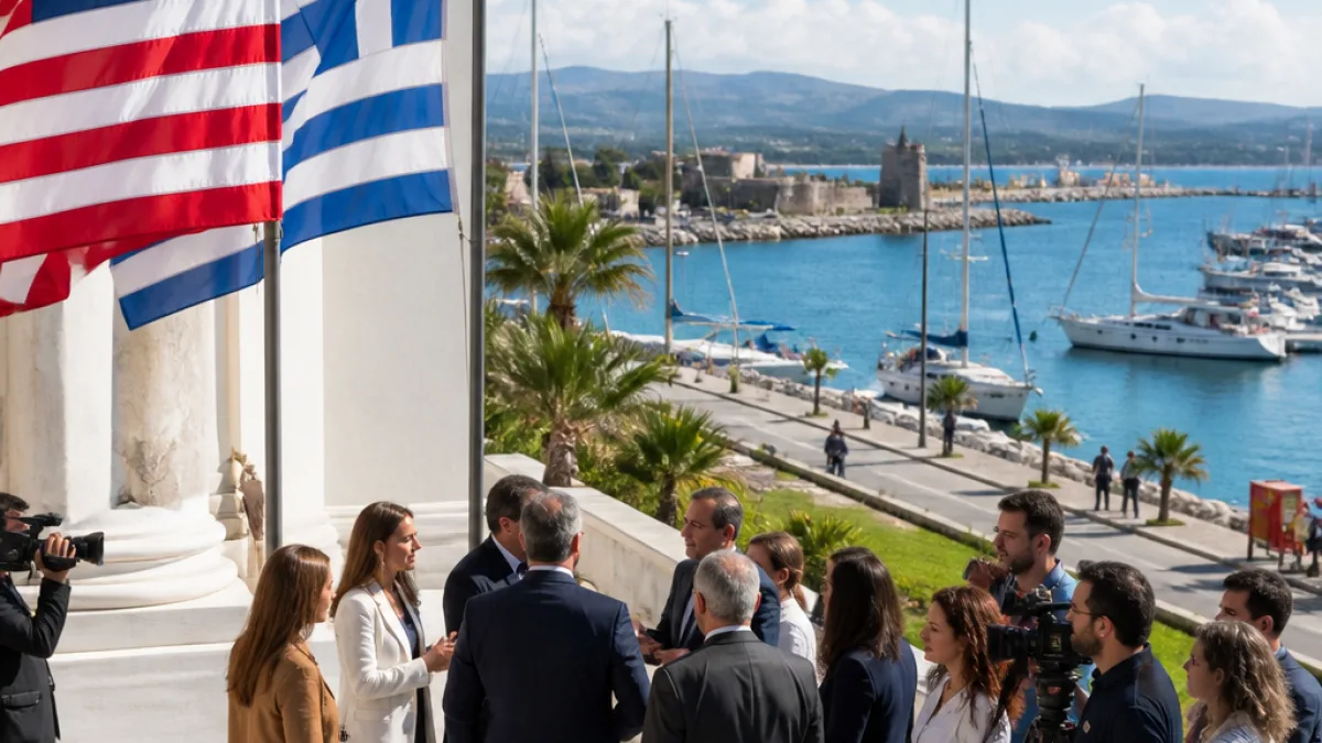 Αμερικανοί βουλευτές επισκέφθηκαν Κω και Κάλυμνο σε περιοδεία με τον Γ. Νικητιάδη
