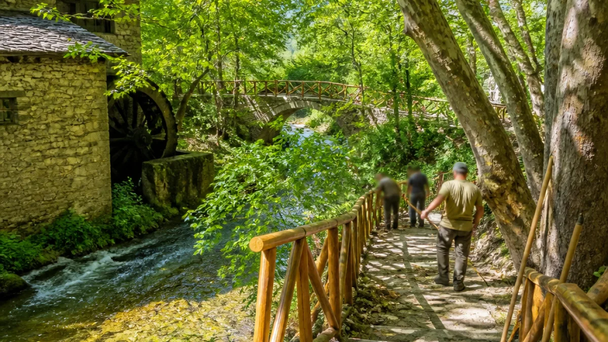 Αναβαθμίζεται το ιστορικό μονοπάτι του Θεολόγου μετά από εργασίες του «Χατζηγιώργη»