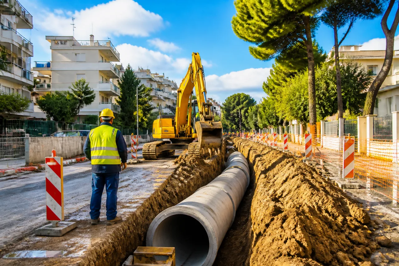 Άνω Γλυφάδα: νέο αντιπλημμυρικό έργο 3,8 χλμ σε εξέλιξη — τι σημαίνει για τη Γλυφάδα