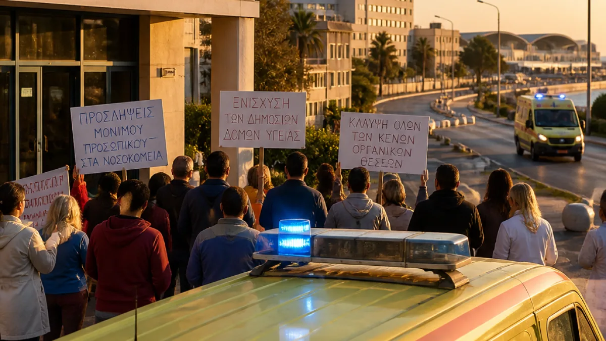 Αντιδράσεις για τον σχεδιασμό μετακίνησης βάσης ΕΚΑΒ — φόβοι για υποβάθμιση της κάλυψης στη δυτική Ρόδο
