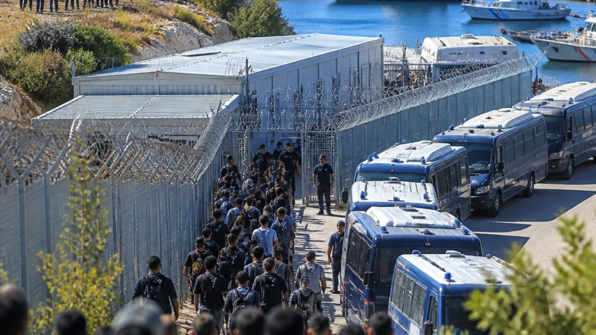 Αντιδράσεις στη Σάμο για την προσωρινή μεταφορά άνω των 600 μεταναστών από την Κρήτη