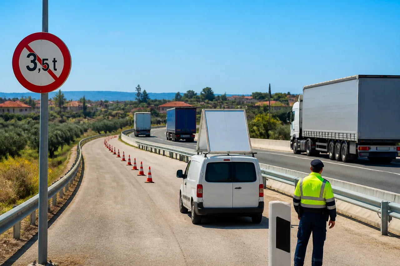 Απαγόρευση βαρέων οχημάτων στο παράπλευρο δίκτυο του άξονα Πάτρα – Πύργος: τι αλλάζει για την Πάτρα