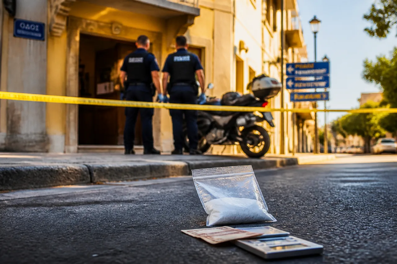 Ρόδος: Σε εξέλιξη έρευνες για 25χρονο μετά την απόρριψη 214 γρ. κοκαΐνης στον δρόμο