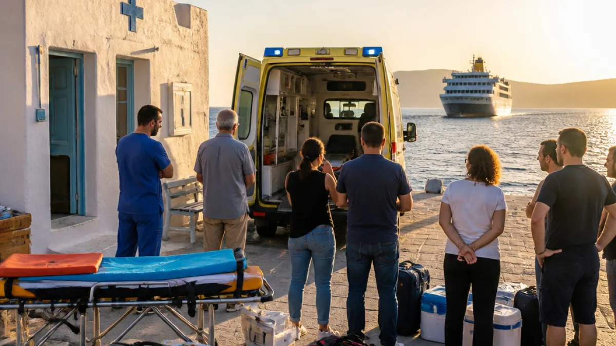 Αστυπάλαια: Αμφισβητούμενη πρόταση για κάλυψη αναγκών με ασθενοφόρο από την Κάλυμνο