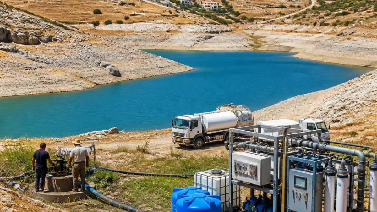 Αστυπάλαια: σε έλλειψη νερού και με προσωρινή αφαλάτωση για να αντέξει το καλοκαίρι