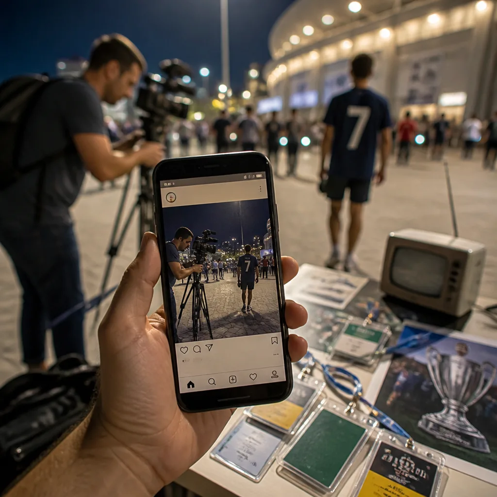 Ποιος «υπογράφει» τις τηλεοπτικές εικόνες του Μάικλ Ολίσε στο Instagram