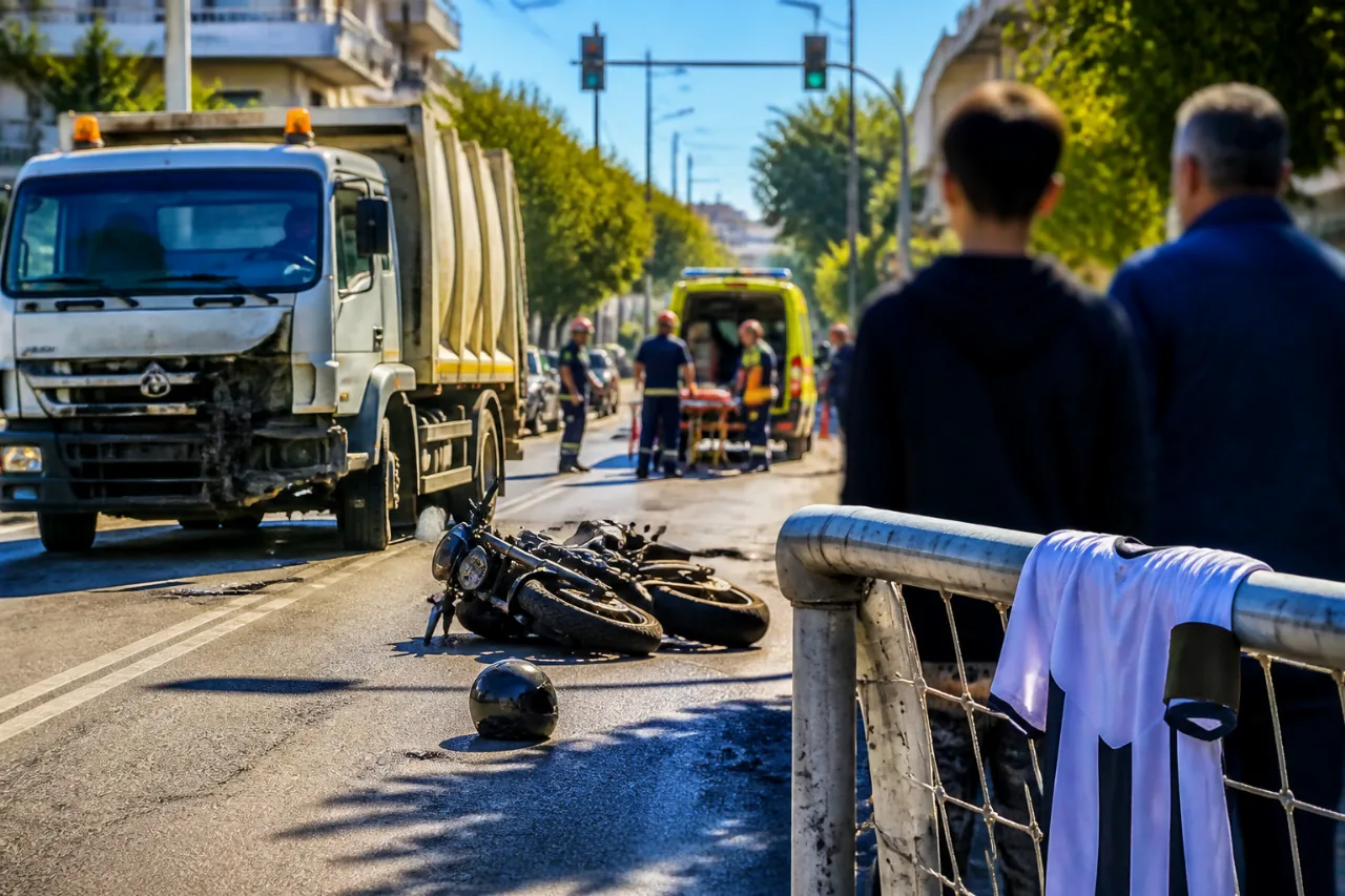Τραγικό τροχαίο στη Θεσσαλονίκη: Νεκρή 15χρονη ποδοσφαιρίστρια του ΠΑΟΚ