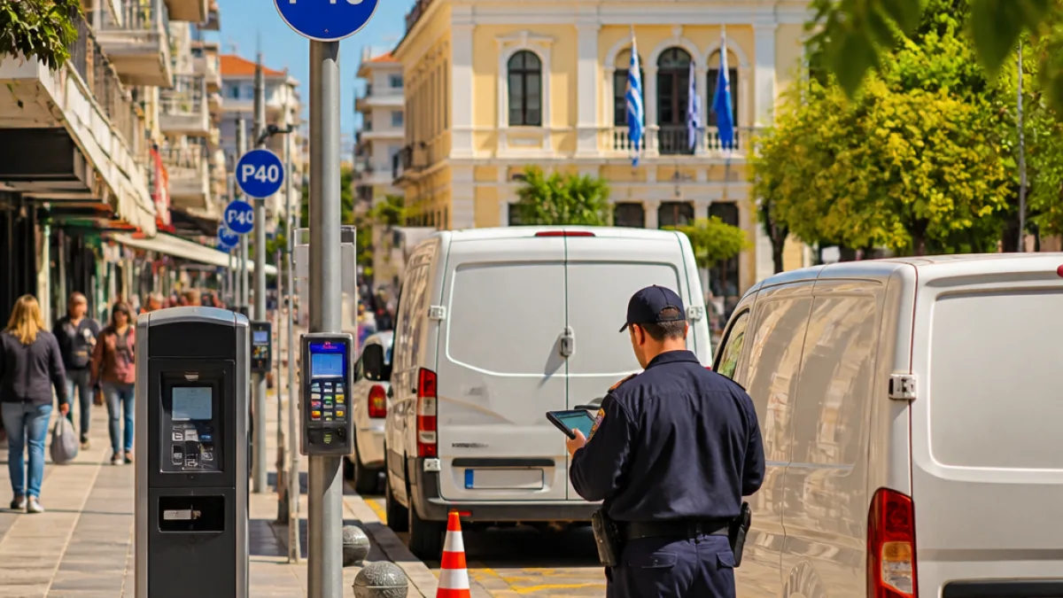 Αυστηρότερος έλεγχος στις θέσεις φορτοεκφόρτωσης και «έξυπνη» στάθμευση από 2027 στην Καρδίτσα