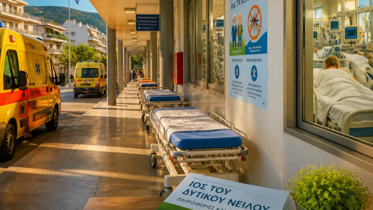 Αύξηση κρουσμάτων του ιού του Δυτικού Νείλου και πίεση στα νοσοκομεία