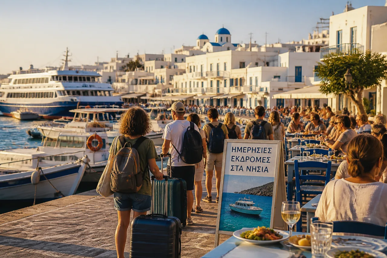 Booking.com προτείνει Πάρο ως εναλλακτική στη Σαντορίνη — τι σημαίνει για τα νησιά μας