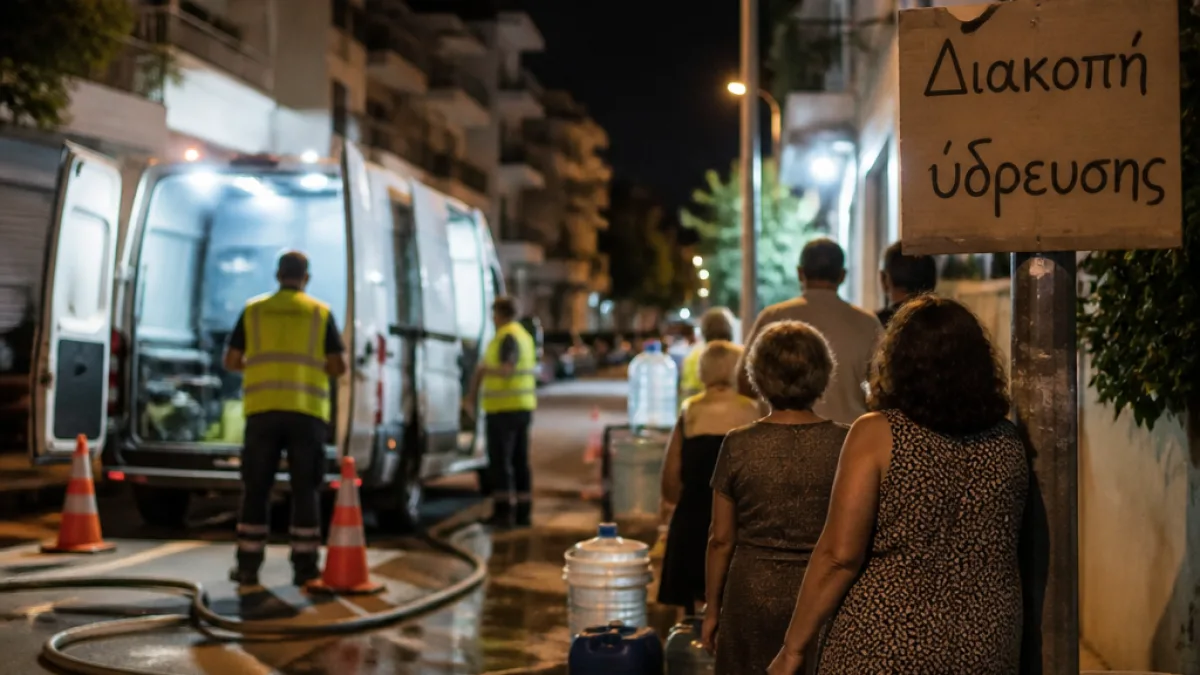 Διακοπή ύδρευσης στο Πέραμα: τι ώρα ξεκινά και πόσο θα κρατήσει η βλάβη