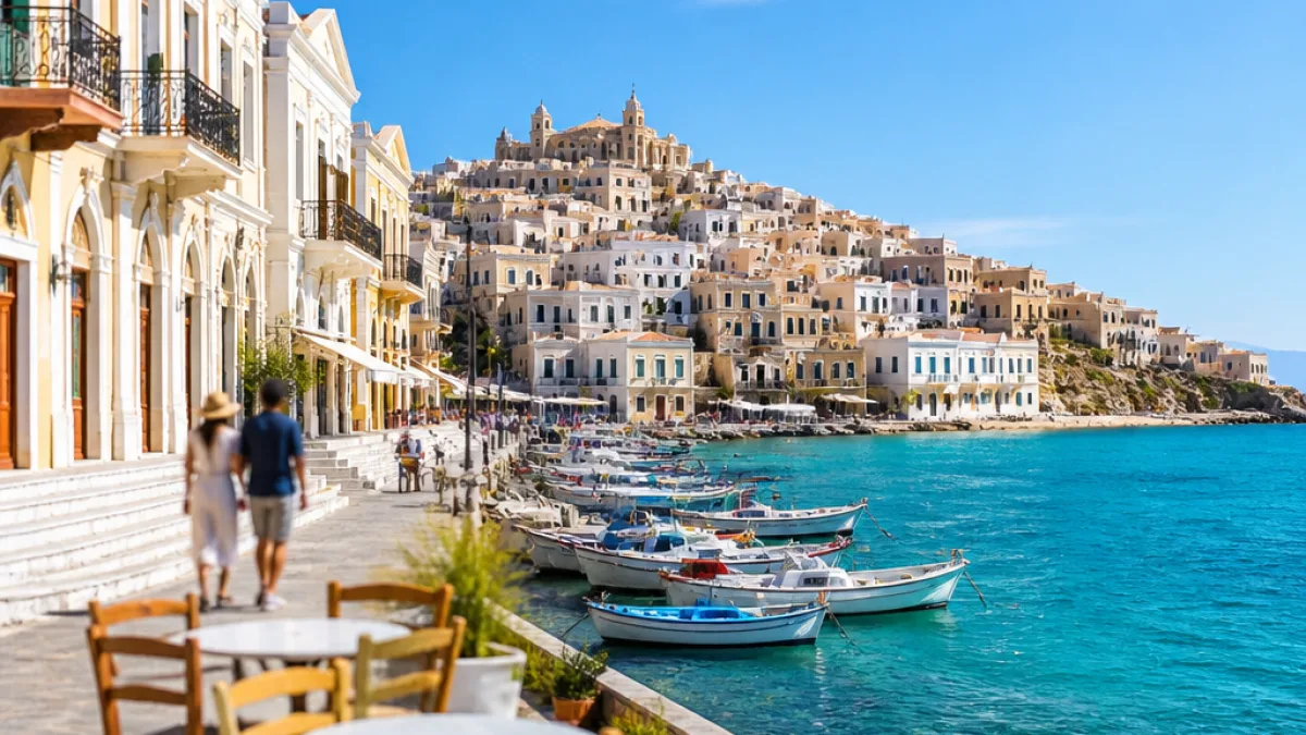 Διεθνή μέσα αναδεικνύουν τη Σύρο για την αυθεντικότητα και την αρχιτεκτονική της