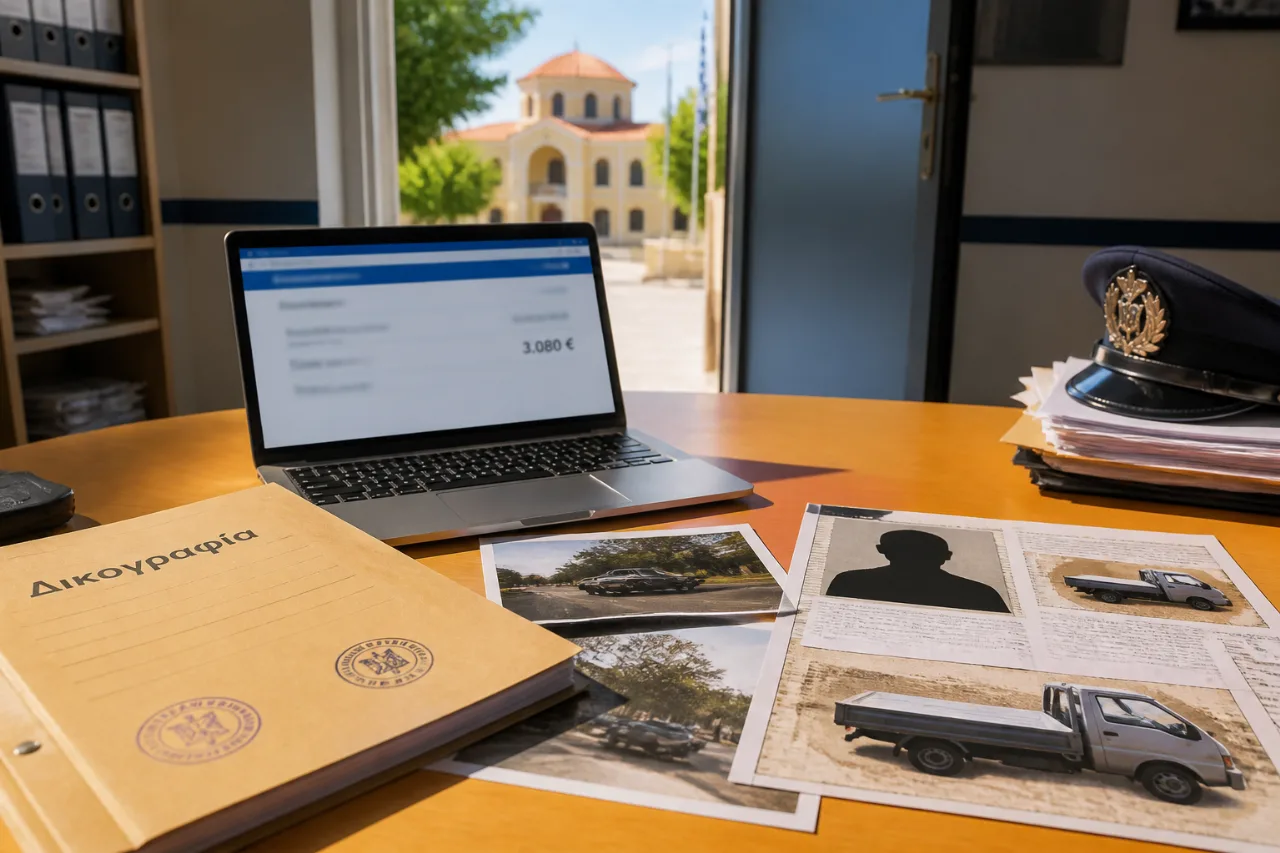 Δικογραφία στην Άρτα για απάτη μέσω αγγελίας πώλησης αγροτικού οχήματος