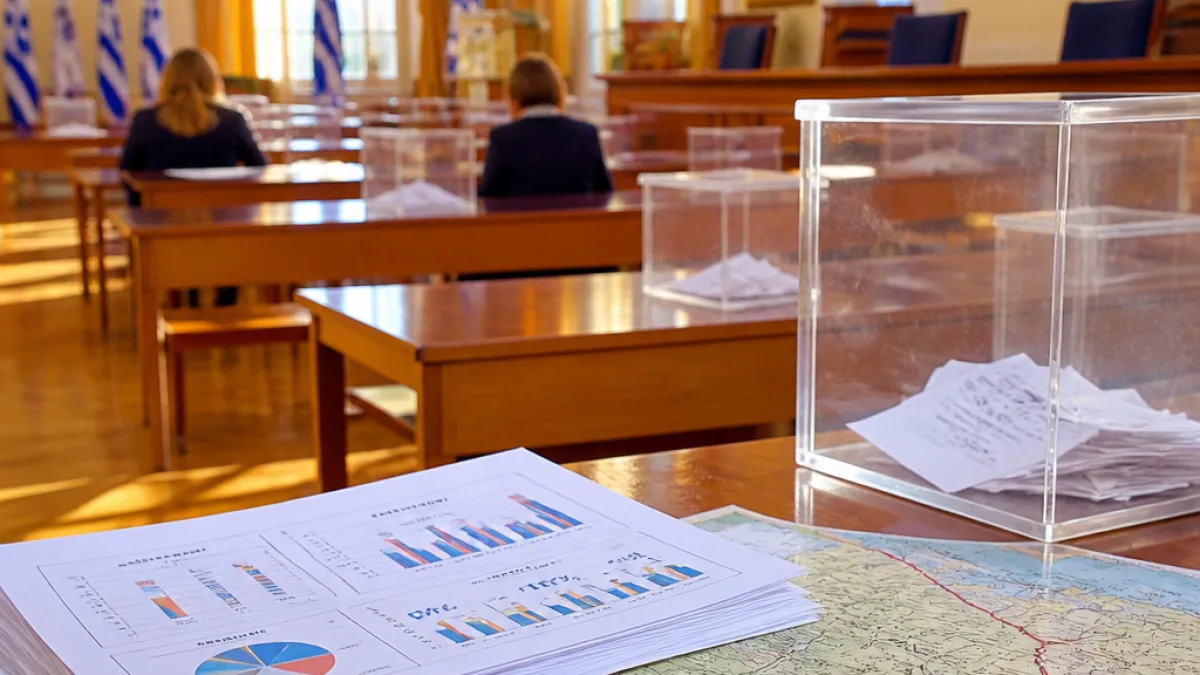 Δημοσκόπηση στον Έβρο: πτώση της ΝΔ, υψηλή αδιευκρίνιστη ψήφος και αλλαγές στην εκτίμηση