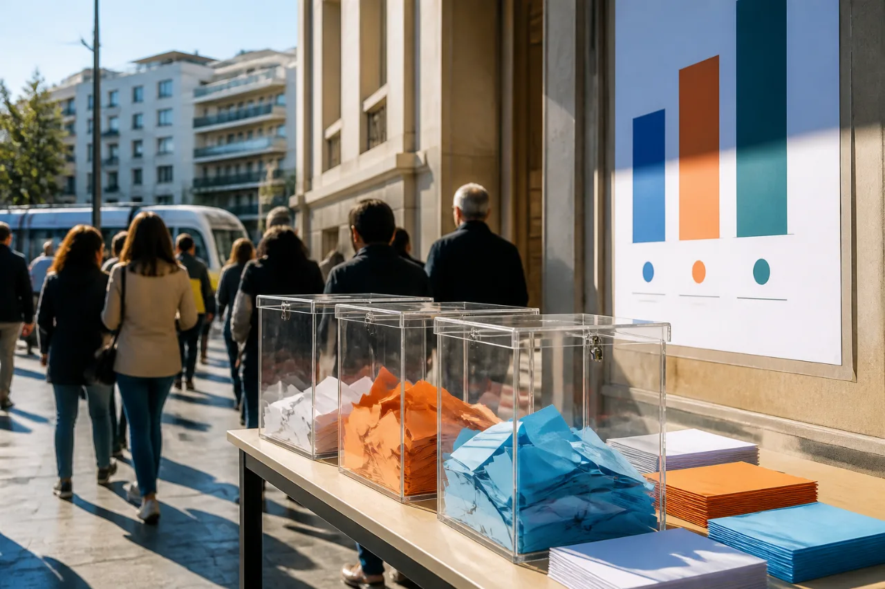 Δημοσκόπηση στον Βόρειο Τομέα: ΝΔ πρώτη αλλά με σημαντική απώλεια — ΕΛΑΣ πάνω από 20%