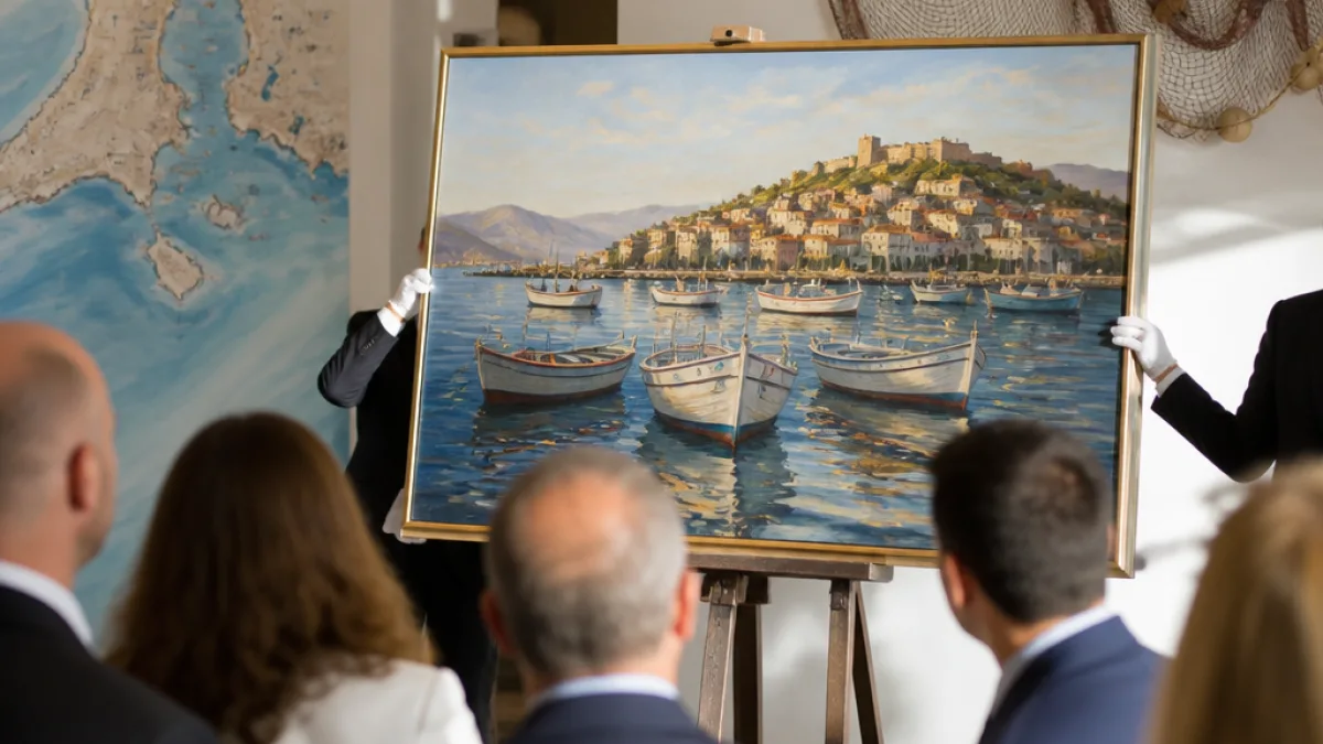 Δωρεά έργου του Γ. Κουκμά εμπλουτίζει τη Δημοτική Πινακοθήκη της Καβάλας