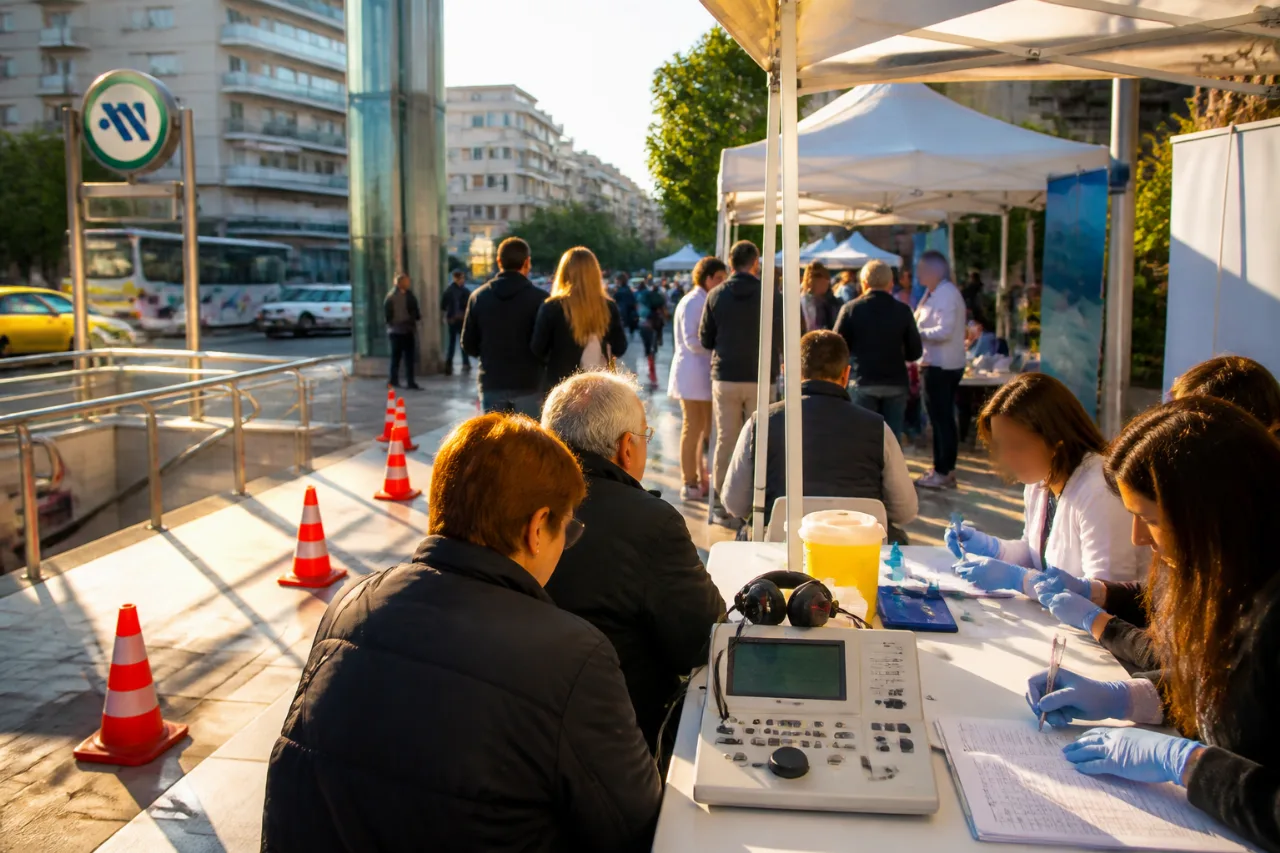 Δωρεάν προληπτικοί έλεγχοι σήμερα στο Αιγάλεω: ακουστικό, γνωστικό, σάκχαρο