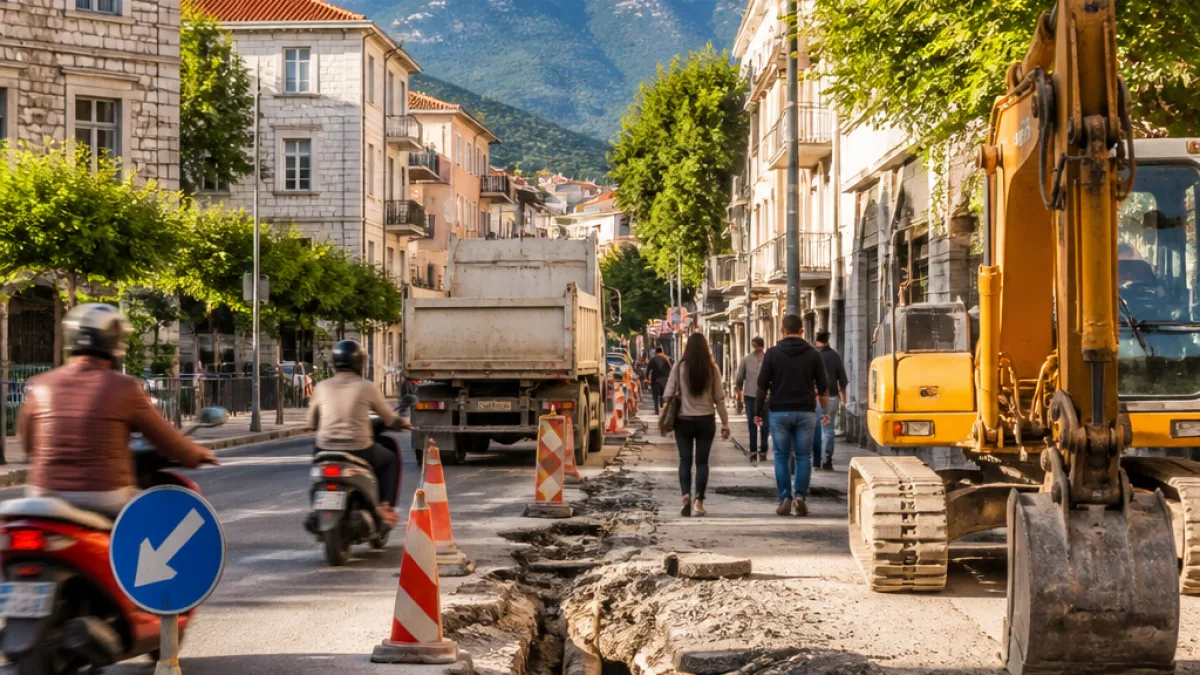 Δύο χρόνια ακόμα σκαψίματα στα Ιωάννινα: ποιοι δρόμοι θα αποκατασταθούν και πότε