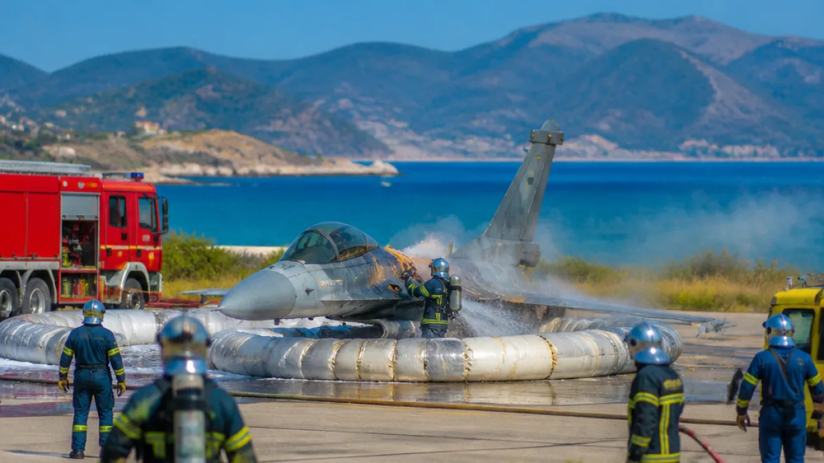 Έγινε αναγκαστική προσγείωση F-16 στη Ζάκυνθο — ο πιλότος της 335 Μοίρας σώος