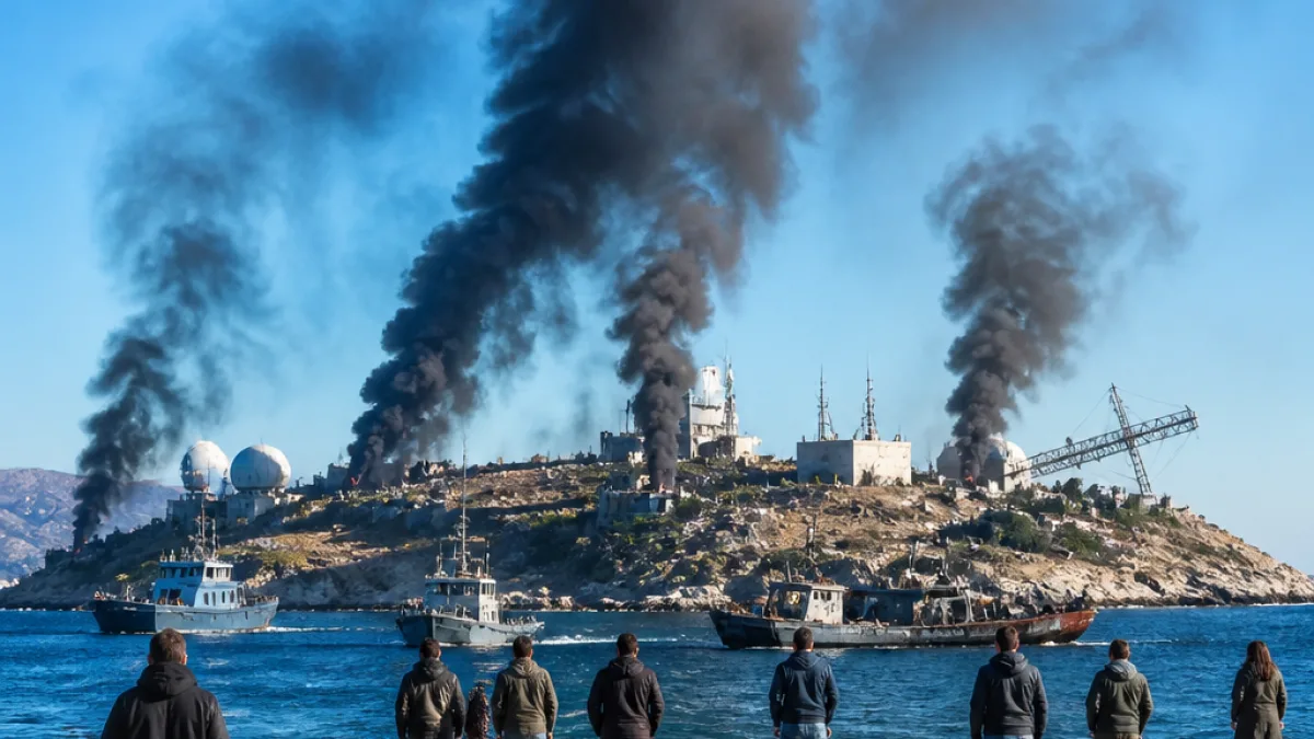 Έκρηξη και ρίψεις βλημάτων στο Κεσμ και το Μπαντάρ Αμπάς: αναφορές για πλήγματα χωρίς θύματα