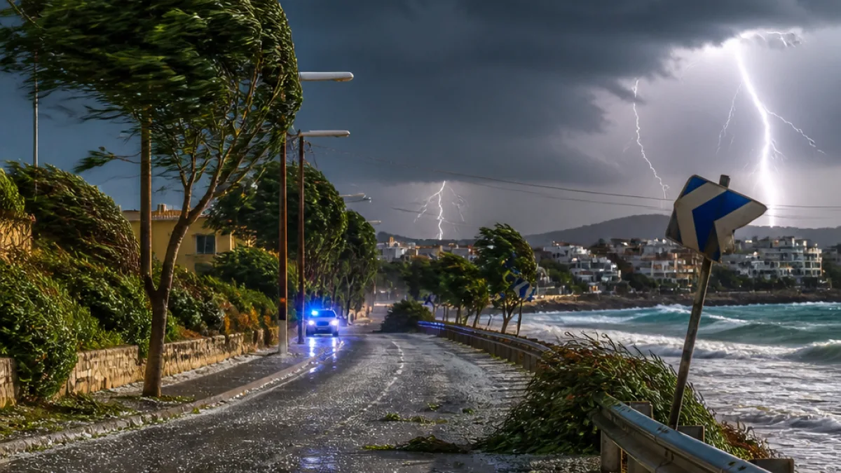 Έκτακτο δελτίο ΕΜΥ: η Αττική σε συναγερμό για καταιγίδες και ισχυρούς ανέμους