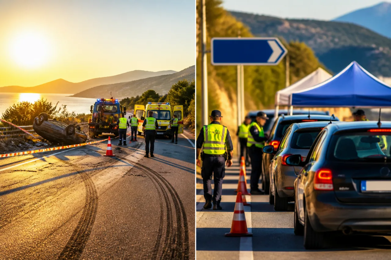 Ένας νεκρός και επτά τραυματίες σε οκτώ τροχαία στη Μεσσηνία τον Ιούνιο