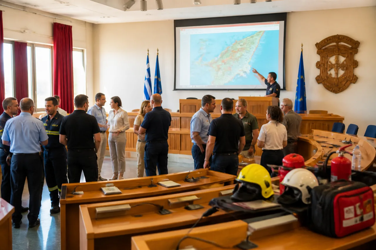 Ενημερωτική εκδήλωση στην Κάρπαθο για την ανάπτυξη εθελοντικών ομάδων Πολιτικής Προστασίας