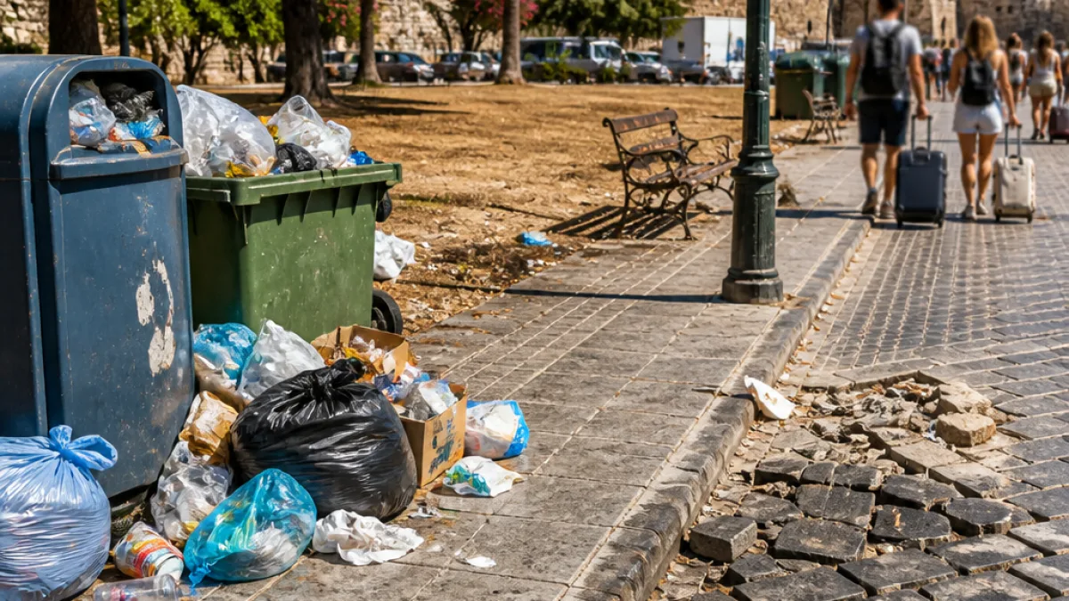 Ένταση Δήμου Ρόδου και «δημοκρατικής» για την εικόνα της πόλης εν μέσω τουριστικής αιχμής