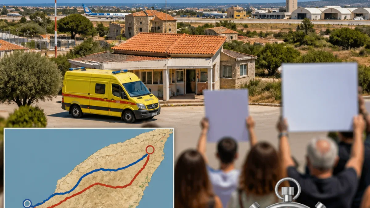 Ένταση για τη μεταφορά βάσης του ΕΚΑΒ: Εργατικό Κέντρο καταγγέλλει αποδυνάμωση της δυτικής Ρόδου