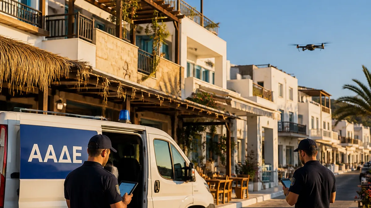 Έντονοι έλεγχοι της ΑΑΔΕ σε τουριστικές περιοχές — Ηλεία μεταξύ των νομών με υψηλή παραβατικότητα