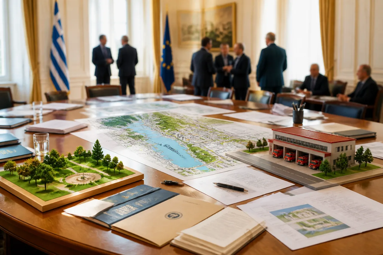 Επαφές στην Αθήνα για έργα και υποδομές στο Αμύνταιο