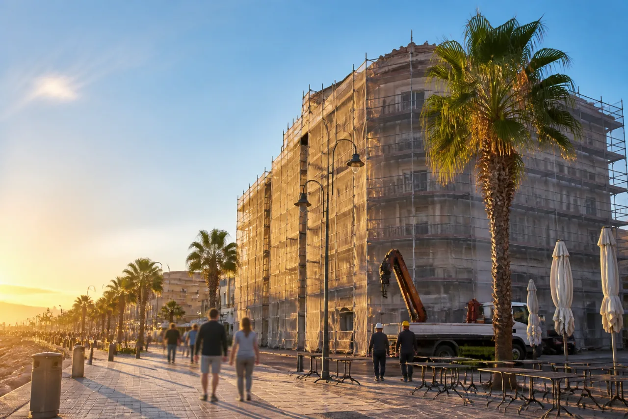 Επένδυση στον παραλιακό πεζόδρομο: διατηρητέο κτίριο μετατρέπεται σε ξενοδοχείο