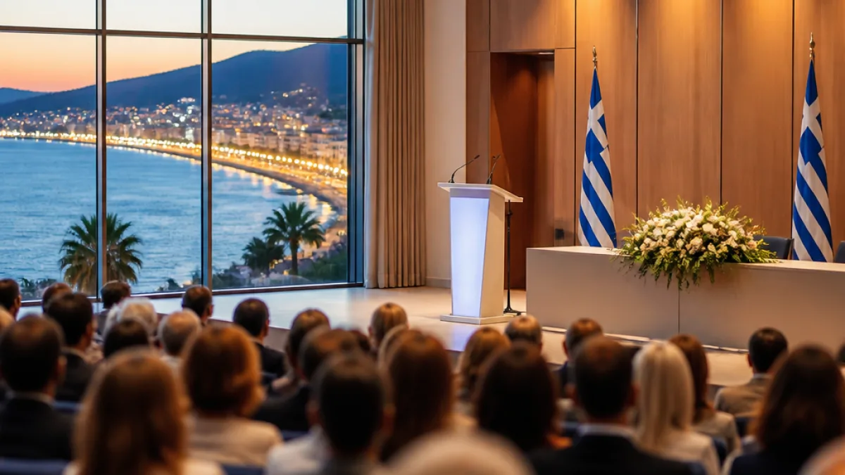 Επιμελητήριο Κορινθίας τιμά τον Σταύρο Δήμα σε εκδήλωση στο Λουτράκι