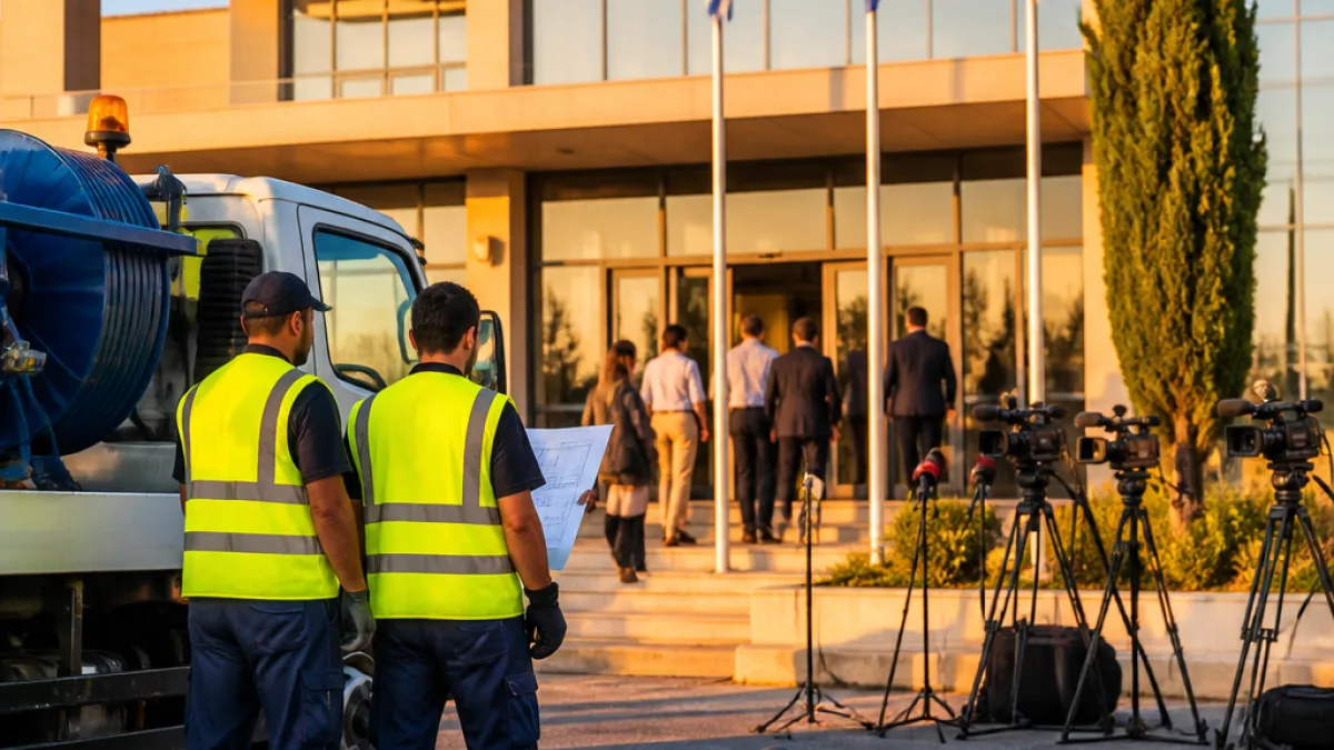 Επίσκεψη Παπασταύρου με στάση στην Πυλαία: ζητήματα ύδατος και ρόλος της ΕΥΑΘ