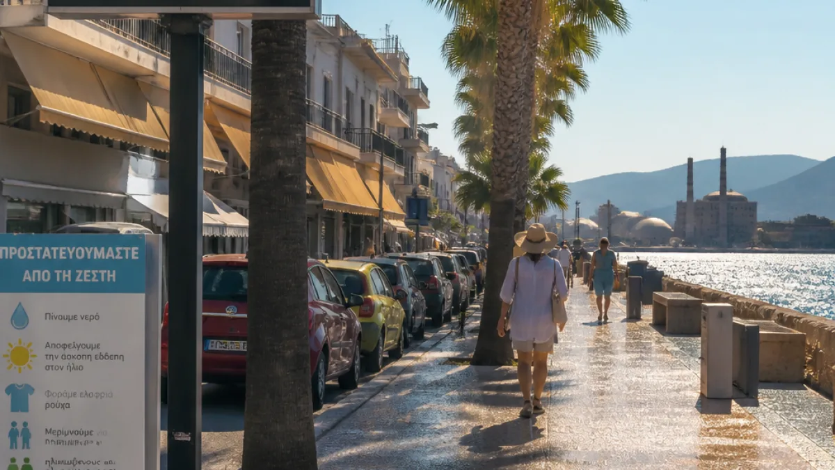 Έρχεται κύμα ζέστης στη Δυτική Αττική: το Σάββατο οι θερμοκρασίες θα φτάσουν τους 34°C