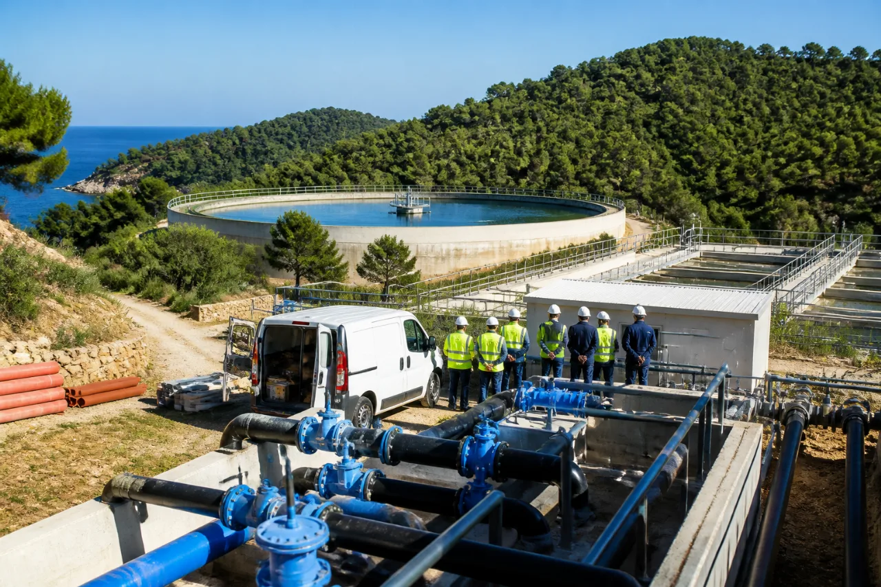 Έργα ύδρευσης και ταμιευτήρας στο επίκεντρο της επίσκεψης στη Σκόπελο