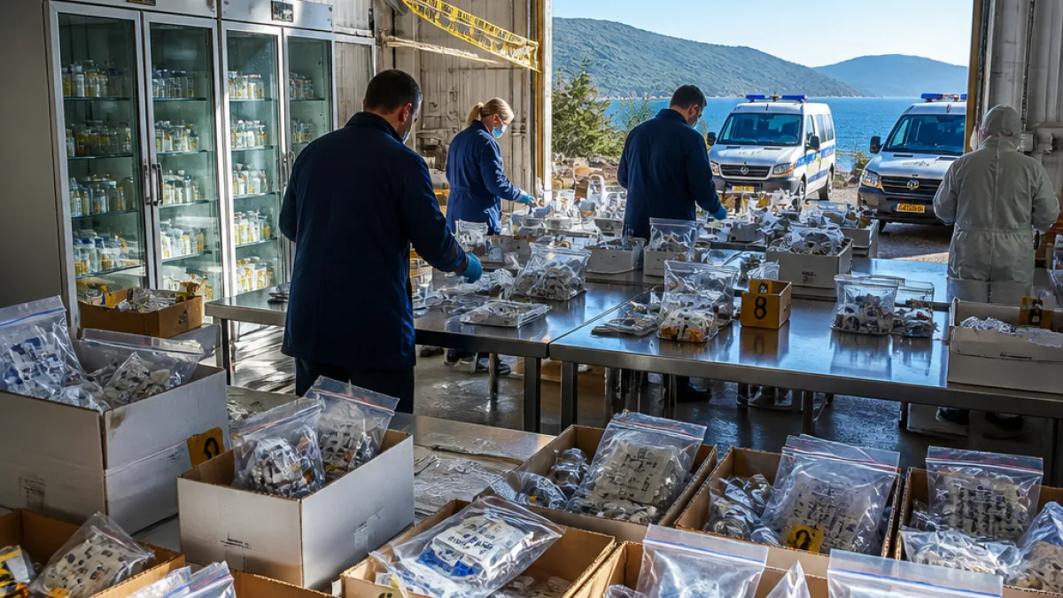 Εξάρθρωση κυκλώματος αναβολικών: συλλήψεις, εμπλοκή αστυνομικών και μεγάλες κατασχέσεις