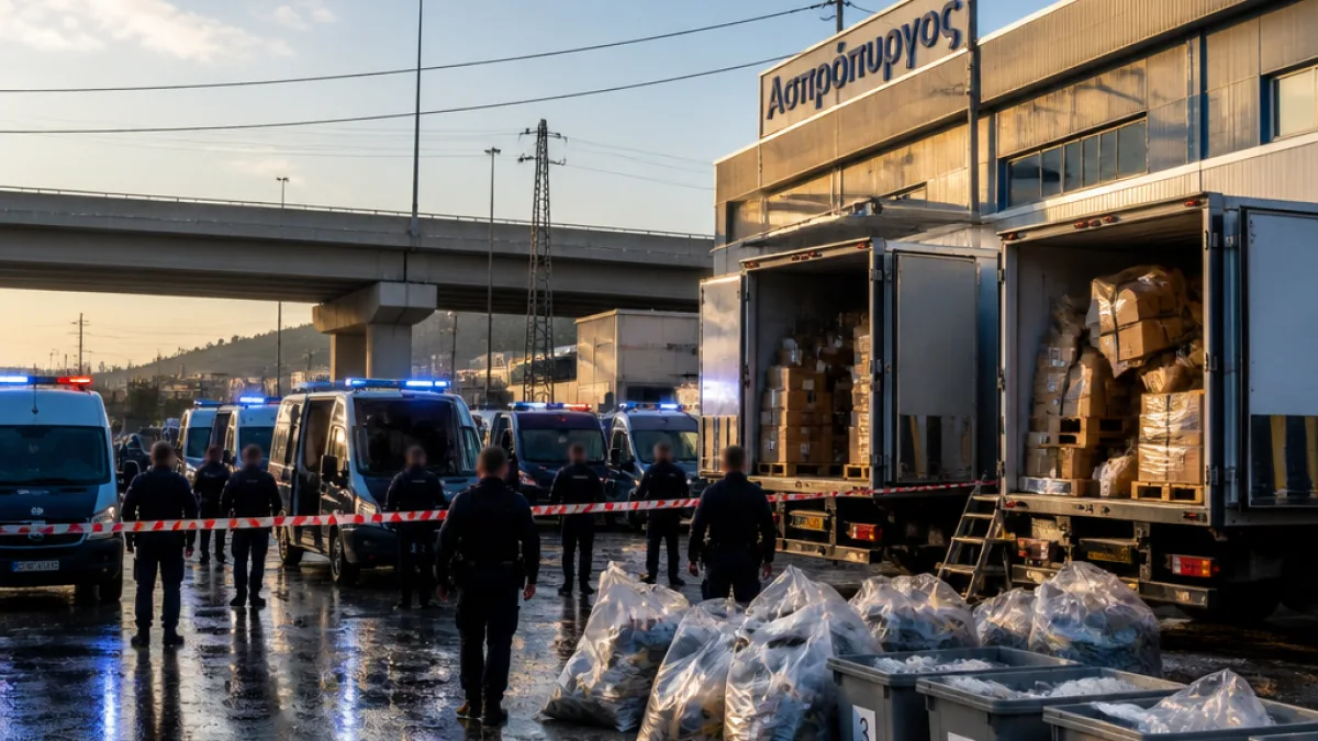 Εξάρθρωση συμμορίας που χτυπούσε φορτηγά στην Δυτική Αττική: 7 συλλήψεις και 47 εξιχνιασμένες κλοπές