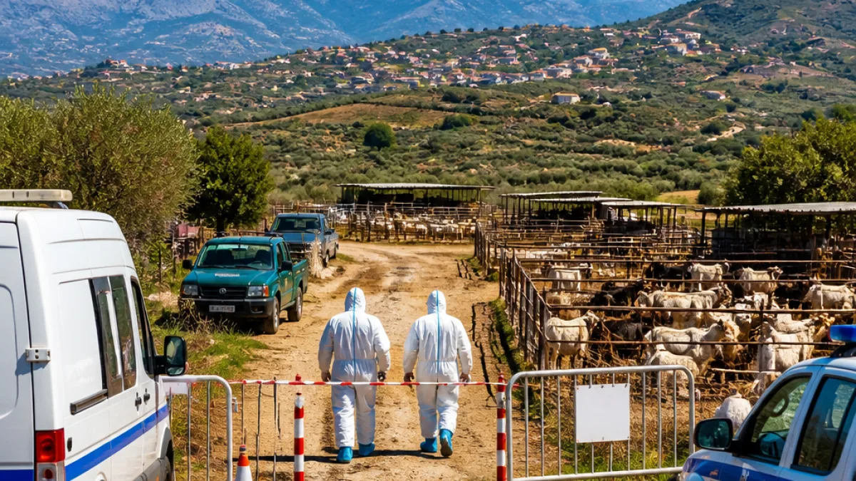 Ευλογιά αιγοπροβάτων στην Αιτωλοακαρνανία: υποψίες για παράνομες μετακινήσεις και αυξημένη επιτήρηση